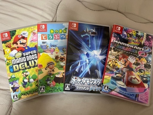 Nintendo Switchソフト まとめ売り（どう森売り切れ）