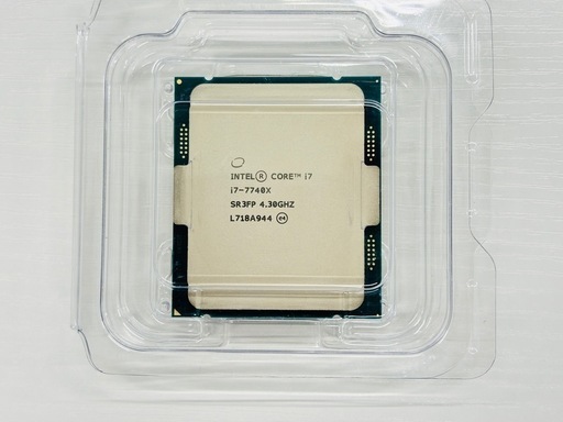 ★美品★ Core i7-7740X 4.3Ghz LGA2066 SR3FP ★動作確認済み★
