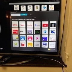 シャープAQUOS液晶テレビ50v  パナソニックブルーレイ