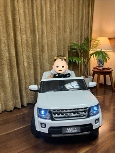 子供用電動自動車　ラジコンカー　LAND ROVER