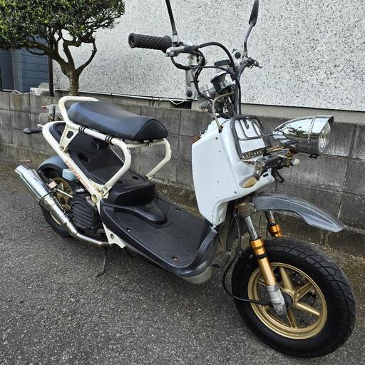 ズーマーZXカスタム　ZOOMER　ステンレスマフラー　千葉県より　配達可能です