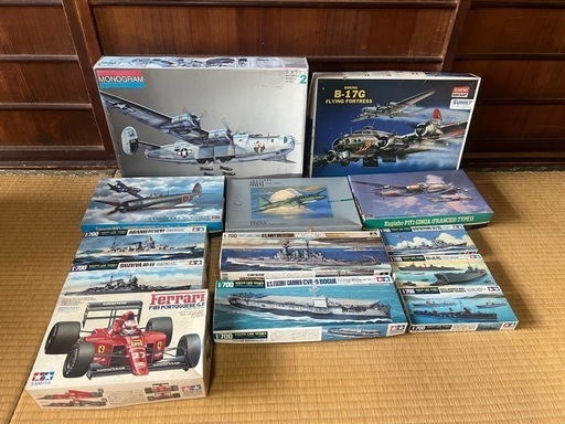 【GO-87】TAMIYA タミヤ アオシマ ハセガワ プラモデル 車 戦艦 戦闘機