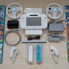 Nintendo　Wii U　ゲームソフト　コントローラ　セット