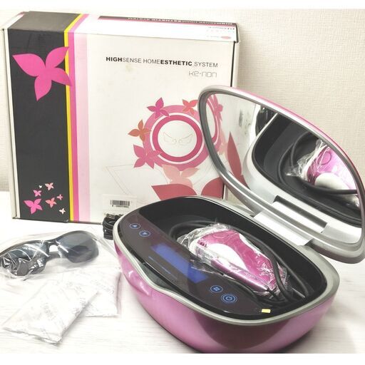【残97%以上】脱毛器 ケノン シャインピンク 眉毛脱毛器付き Ver6.2