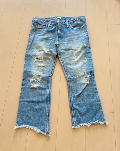 美品 ルグランブルー LGB　クロップドパンツ26