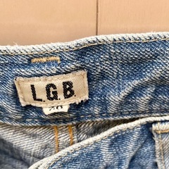 美品 ルグランブルー LGB クロップドパンツ26