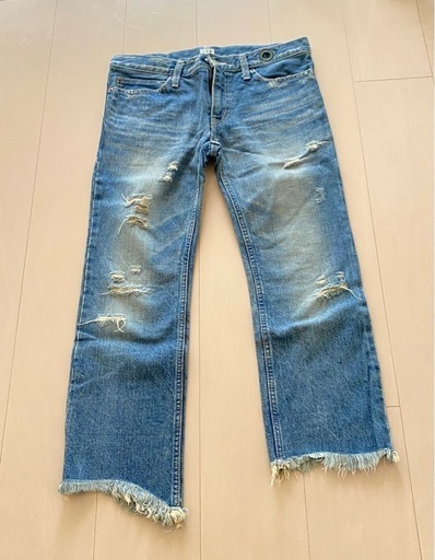 美品 ルグランブルー LGB クロップドパンツ