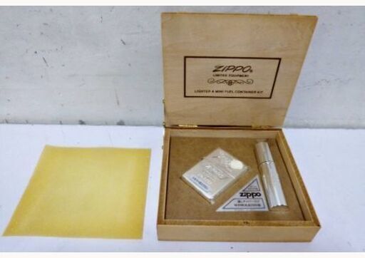 【　未使用　】希少　通しナンバー入り　特別限定品　ZIPPO　No.0101　シルバー30ミクロン SILVER　限定1000個 オイルケース