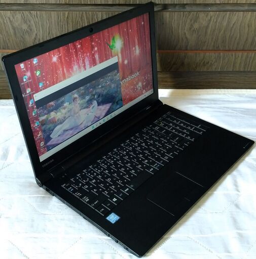 【きれい】Windows11 ブルートゥース搭載 東芝 薄型ノートパソコン BlueLEDマウスプレゼント中 (15.6型 Office)
