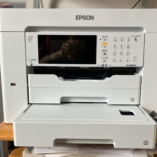 エプソンインクジェットプリンター　\n2022年製　印刷99枚　PX-Ｍ6011Ｆ