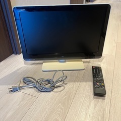 SHARP液晶カラーテレビ 19インチ ホワイト