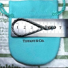 Tiffany ヴィンテージ  ツイスト　キーリング