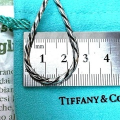 Tiffany ヴィンテージ  ツイスト　キーリング