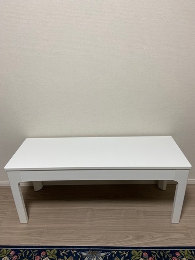 IKEA エーケダーレン ベンチ ホワイト