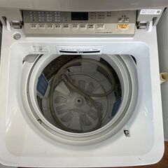 洗濯機　No.14114　Panasonic　2017年製　8kg　NA-FA80H5　【リサイクルショップどりーむ天保山店】