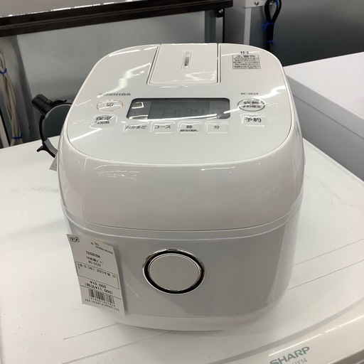 【6ヶ月保証付き】東芝IH炊飯ジャー3合炊きのご紹介です【トレファク東大阪箕輪店】