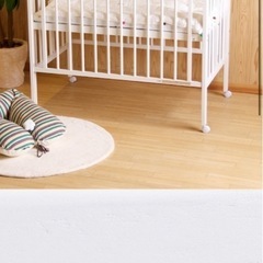 ベビーベッドホワイト　石崎家具パル