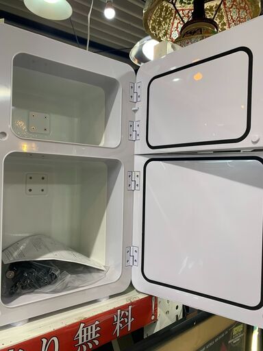 イーノウ 2ドア 20L ダブルペルチェ 冷温庫 CWP-20L 保冷保温庫 EENOUR