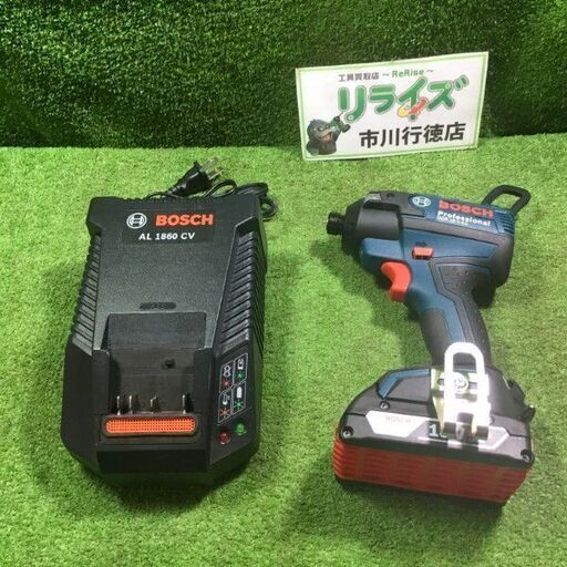 BOSCH GDR18V-EC コードレスインパクトドライバ【市川行徳店】【店頭取引限定】【中古】管理番号：ITHS3T7B4QH4