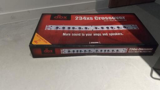 新品保証付き dbx ( ディービーエックス )\n234xs クロスオーバー(チャンネルディバイダー)\n