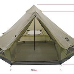 6人用テント Timber Ridge 6人用パオテント キャンプ アウトドア 札幌市手稲区