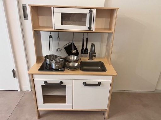 【取引中】IKEA おままごとキッチンand調理器具セット