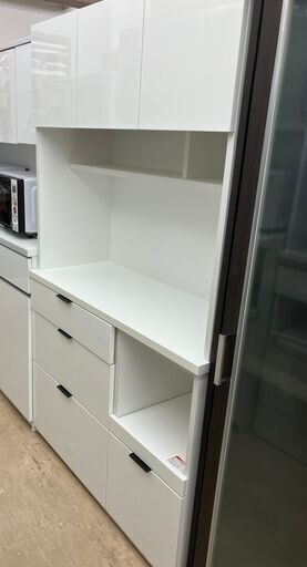 NITORI ニトリ 3面レンジボード キッチンボード カウンター エトナ120 No.1376● ※現金、クレジット、スマホ決済対応※