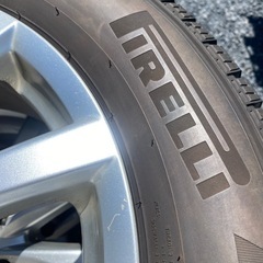 225/65R17　7J  オフセット45 　2019年製　ピレリ　１７インチ　スタッドレスタイヤ　アルミホイール　4本　