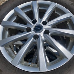 225/65R17　7J  オフセット45 　2019年製　ピレリ　１７インチ　スタッドレスタイヤ　アルミホイール　4本　