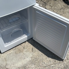 【リサイクルサービス八光】2021年製　ニトリ　106L 2ドア冷蔵庫 Nグラシア WH