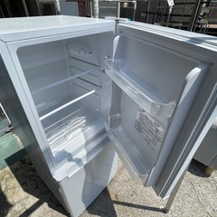 【リサイクルサービス八光】2021年製　ニトリ　106L 2ドア冷蔵庫 Nグラシア WH