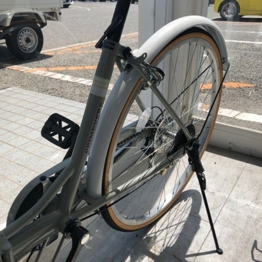 MYPALLAS折畳自転車26インチグレー【トレファク堺福田店】