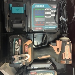 マキタ40Vインパクト　限定色