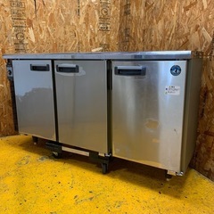 a(6596) ホシザキ テーブル形冷蔵庫 RT-150PTA 直接お引き取り歓迎! 台下冷蔵庫 1500×450×800 厨房用品 100V 50/60Hz 業務用 厨房用品