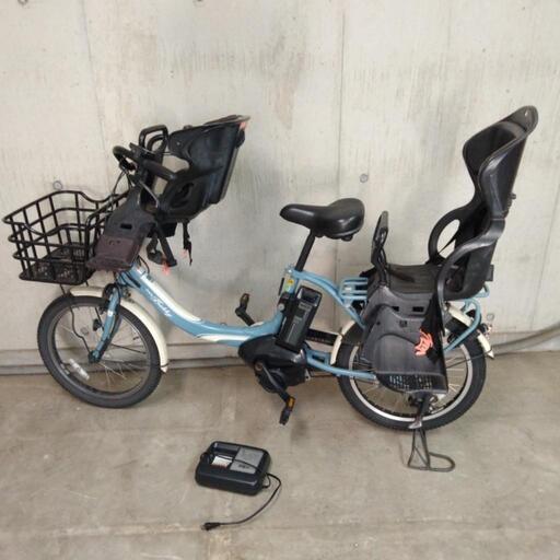 【引き渡し予定者確定済】YAMAHA pass babby  通電確認済 バッテリー、充電器、OGK前後子供乗せ付 ヤマハ