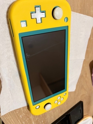 ニンテンドーSwitchライト中古　本体　ブルー　値下げしました！