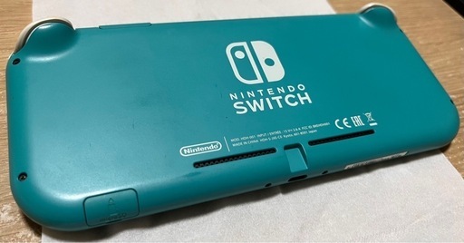 ニンテンドーSwitchライト中古　本体　ブルー　値下げしました！