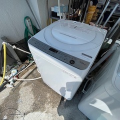 リサイクルサービス八光】2021年製 シャープ 全自動洗濯機 7kg 