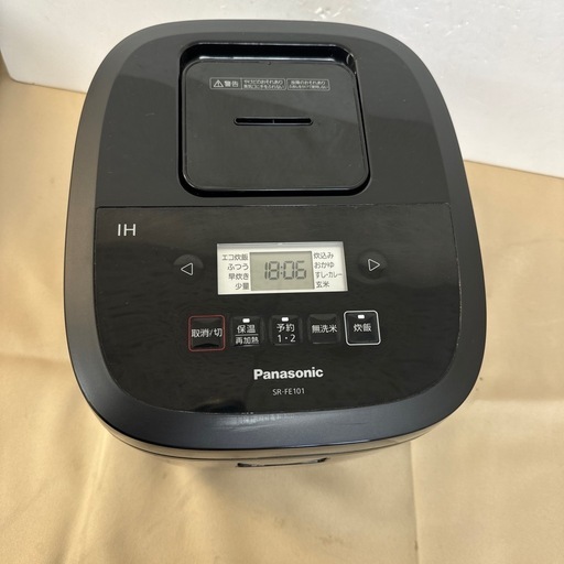 美品 炊飯器 パナソニック SR-FE101 2021年製