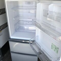 北九州市配達設置無料アクア 272L 3ドア冷蔵庫 ミスティシルバー 【右