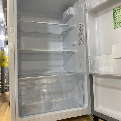 配達可【ハイセンス】124L冷蔵庫☆2024年製 クリーニング済み/6ヶ月  