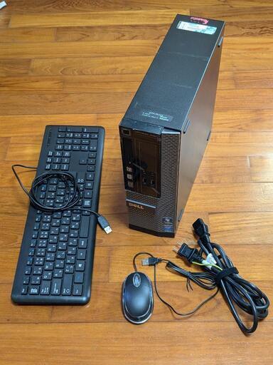 ②office2021入り！CPU i5 メモリ16GB搭載スリムデスクトップPCセット