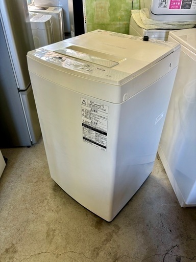 2018年製 TOSHIBA 全自動電気洗濯機4.5Kg