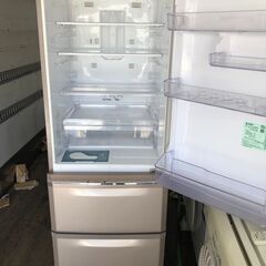 NO 376 🌈北九州市内配送設置無料✨🌈　三菱電機 MITSUBISHI ELECTRIC 冷蔵庫 Cシリーズ (370L・右開き) 3ドア シャンパンピンク MR-C37Z-P