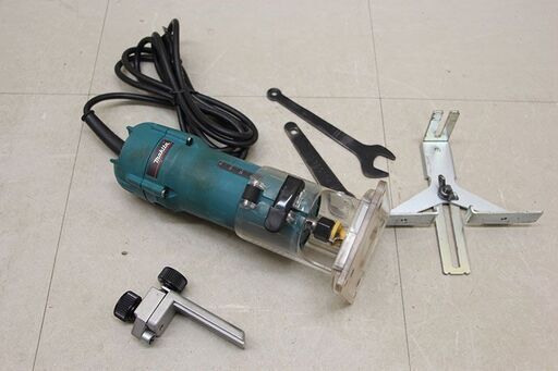 makita マキタ トリマ 3707F トリマー 切削工具 木材加工 電動工具 道具 工具 大工道具 DIY ハンドツール 動作品 (D5945txwY)