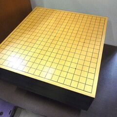 囲碁 碁盤 木製 脚付き タテ 約45.5cm ヨコ 約42.5cm 木製カバー付き 材質不明 中古 札幌市東区 新道東店 囲碁 碁盤 木製 脚付き タテ 約45.5cm ヨコ 約42.5cm 木製カバー付き