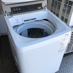 NO 348 ?北九州市内配送設置可能✨? パナソニック Panasonic 全自動洗濯