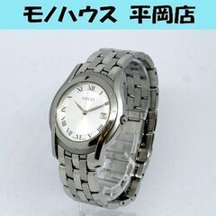 GUCCI 5500M メンズ 腕時計 シルバー クオーツ 電池交換済み GUCCI