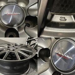 Weds VELVA SPORT ウェッズ ヴェルヴァスポーツ 16インチ 4本 6.5J5HPCD100+47 レクサスCT プリウス レガシィ等　(MHA223)クレジットカード QRコード決済可能