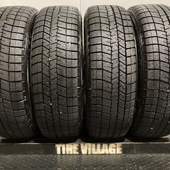 タイヤ走行短め【DUNLOP WM03 165/65R14】スタッドレス【STRANGER 14インチ 5.5J4HPCD100+38】22年製 トール ルーミー タンク等　(MTY77)クレジットカード QRコード決済可能